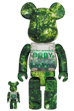 MY FIRST BE@RBRICK FOREST GREEN Ver. 100％ & 400％
