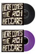 THE RICH BEGGARS “HERE COMES THE RICH BEGGARS” LP 黒盤/紫盤(購入特典ポストカード3枚組)