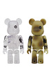 BE＠RBRICK UNKLE 100％（CAMOUFLAGE / CLEAR ）