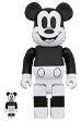 BE@RBRICK MICKEY MOUSE (B&W 2020 Ver.)100％ & 400％